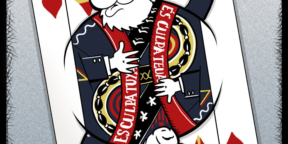 BrutalPlanet – 0326 – El Rey Suicida La leyenda de "El Rey Suicida" (más viñetas sobre el Procés en Cataluña)