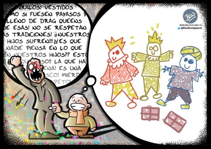 La otra tradición: Polémica con la cabalgata de los Reyes Magos