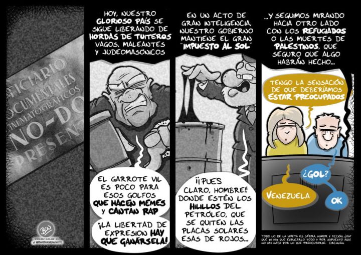 BrutalPlanet – 0400 – No-Do No-Do / Libertad de expresión / HumorAmenazado / Impuesto al Sol