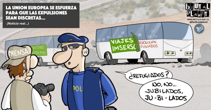 La UE se esfuerza en expulsar inmigrantes (¿o refugiados?) de forma discreta