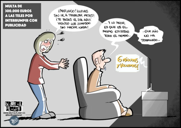 Multa a las teles por interrumpir con Publicidad