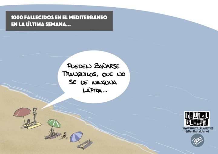 Motivos para no dormir: 1000 muertos en el Mediterráneo en una semana