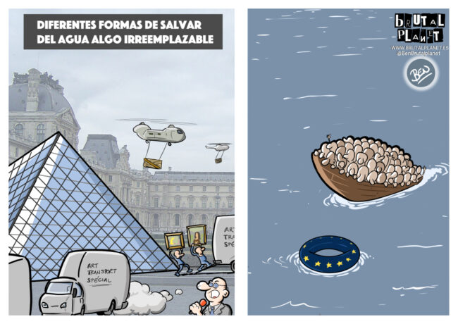 Diferentes formas de salvar lo irreemplazable del agua