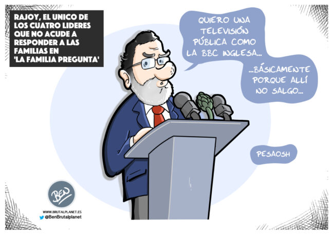 Rajoy y la BBC: no responde a las familias