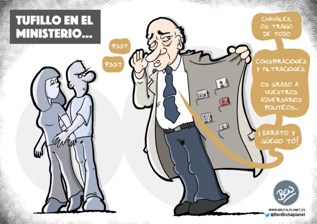 Tufillo en el Ministerio del Interior
