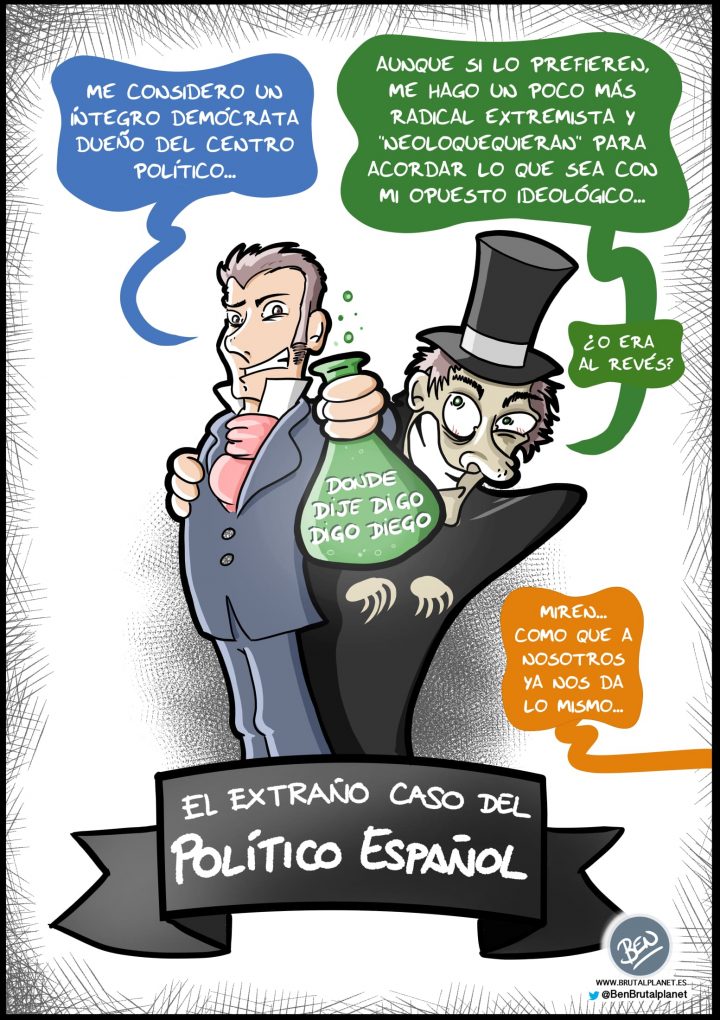 2016_07_Dr.Jeckyll&MrHyde El extraño caso del político español