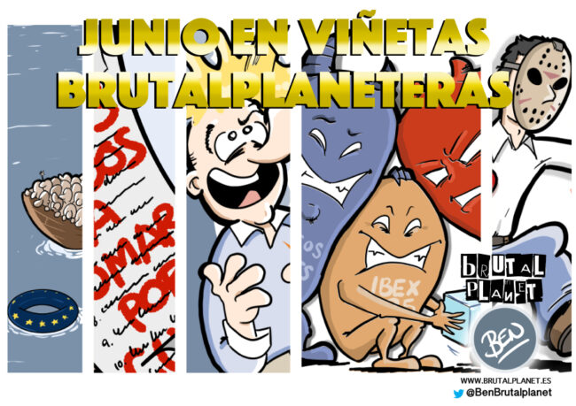 Resumen Mensual: Junio en Viñetas brutalplaneteras