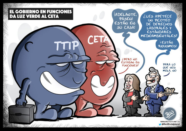 Be CETA my friend (o TTIP, lo que quieras)