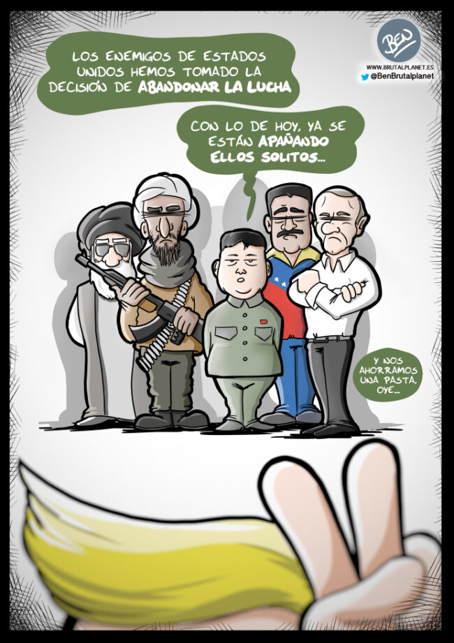 Primeras reacciones a Trump