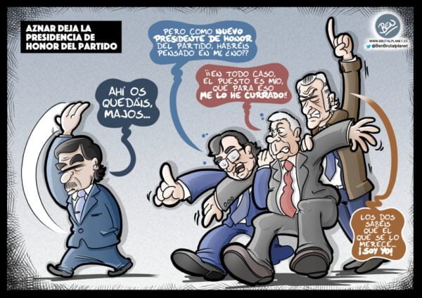 Candidatos a Presidente de honor del partido