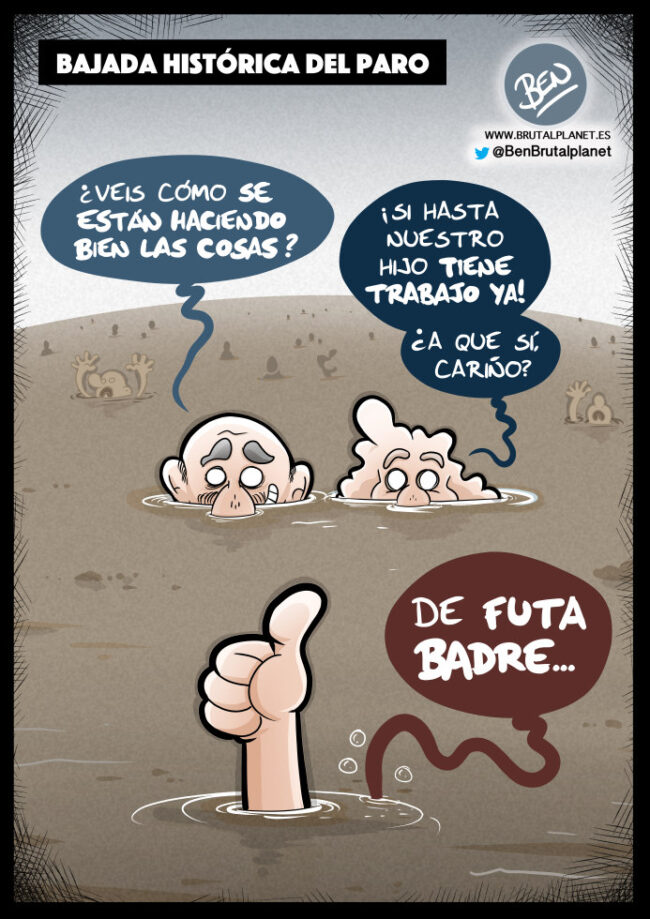 Baja el paro, pero seguimos con la m… al cuello