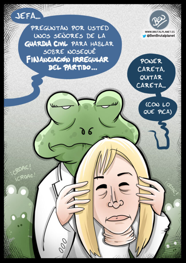 Cuando pensabas que se terminaban las ranas…