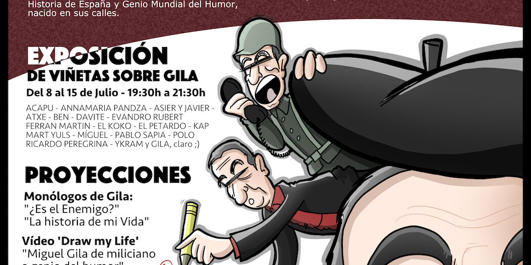 cartel del Encuentro de admiradores del Humor de Gila