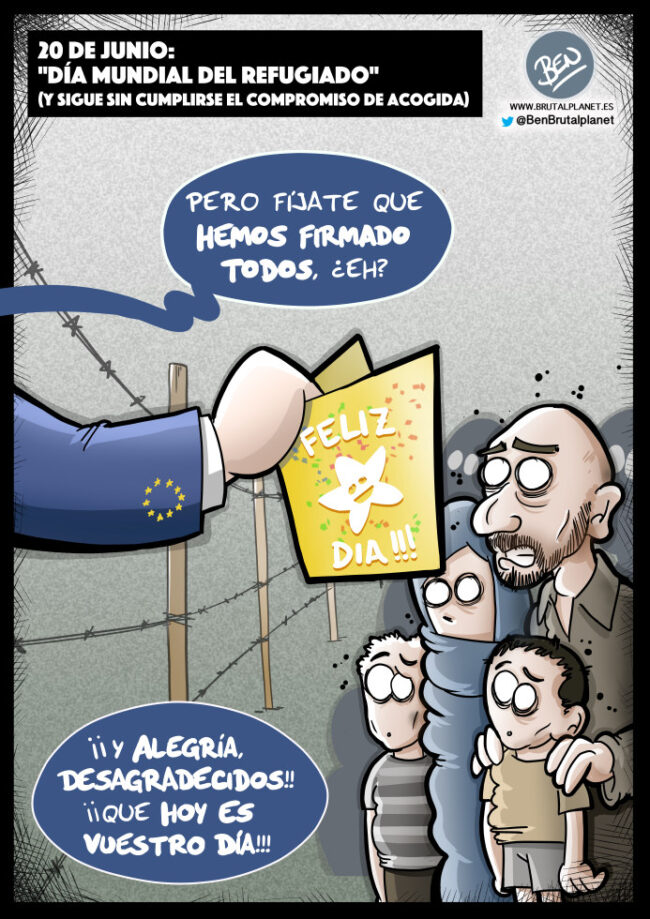 BrutalPlanet – 0286 – Día Internacional del Refugiado Día Internacional del Refugiado
