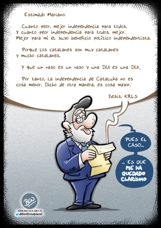 BrutalPlanet – 0321 – A ver, que no me entero La respuesta de Puigdemont a Rajoy