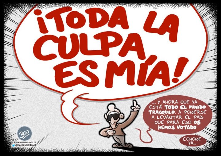 Cuestión de culpa: "Toda la culpa es mía"