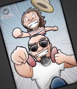 Caricatura personalizada - Pérgaro