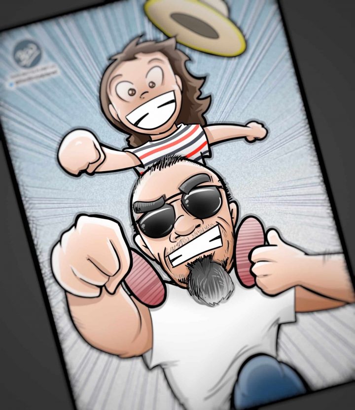 Caricatura personalizada – Pérgaro Caricatura personalizada - Pérgaro