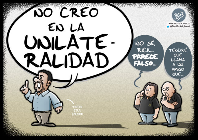 Los Jordis reniegan de la Unilateralidad