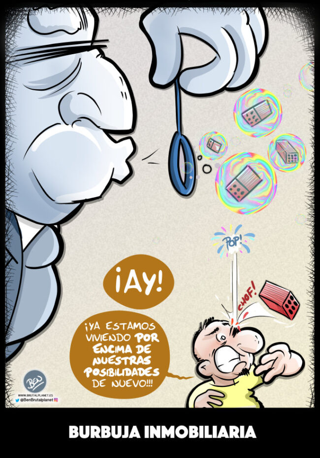 Jugando con burbujas inmobiliarias