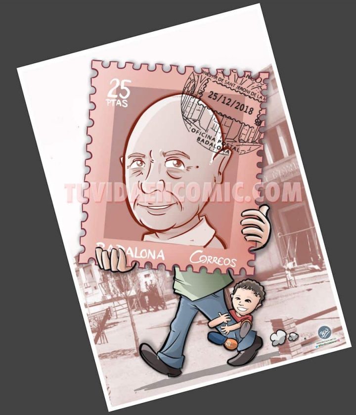 Caricatura Personalizada – sello personalizado – Regalo de Jubilación Correos – tuvidaencomic.com – BEN – 4 Caricatura Personalizada - sello personalizado - Regalo de Jubilación Correos - tuvidaencomic.com - BEN - 4
