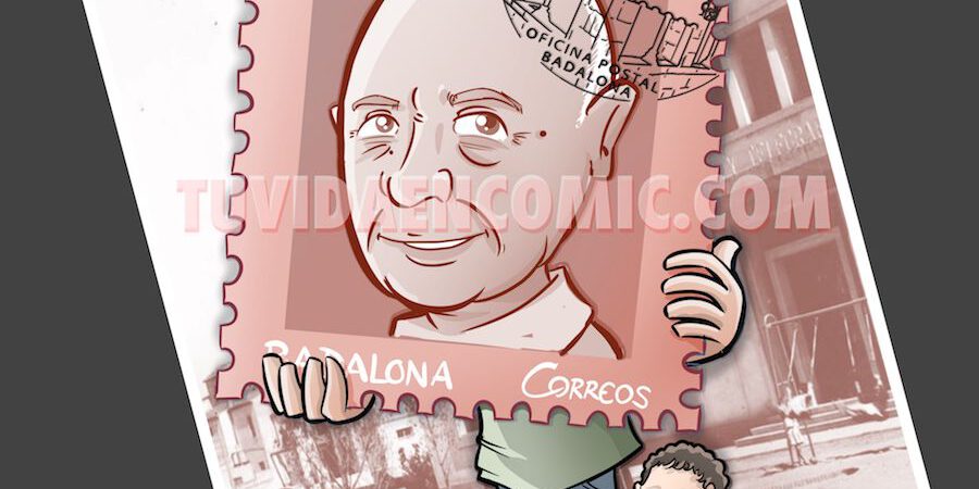Caricatura Personalizada – sello personalizado – Regalo de Jubilación Correos – tuvidaencomic.com – BEN – 4 Caricatura Personalizada - sello personalizado - Regalo de Jubilación Correos - tuvidaencomic.com - BEN - 4