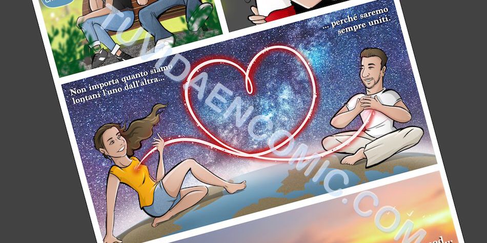 Cómic personalizado – Unidos en la distancia – tuvidaencomic.com – BEN – 4 Cómic personalizado - Unidos en la distancia - tuvidaencomic.com - BEN - 4