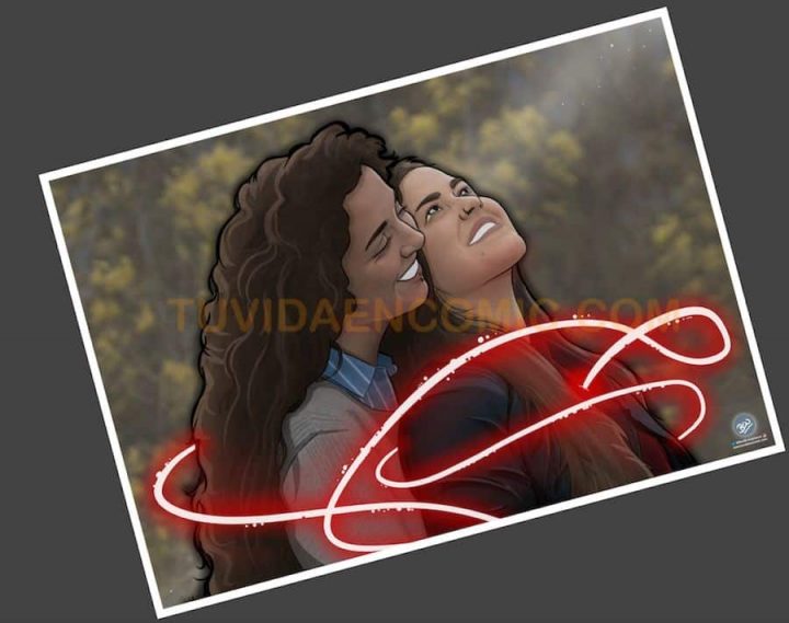 Foto Ilustración Personalizada - El Hilo Rojo - tuvidaencomic.com - BEN 4