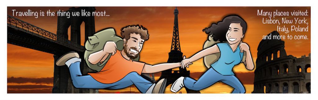 Cómic Personalizado - Historias de amor en viñetas - Caricatura personalizada - tuvidaencomic.com - BEN - 0B