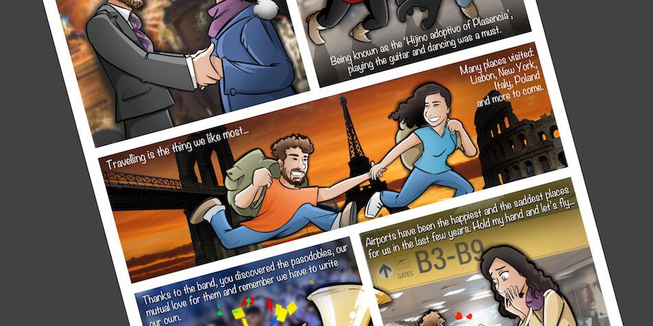 Cómic Personalizado – Historias de amor en viñetas – Caricatura personalizada – tuvidaencomic.com – BEN – 4 Cómic Personalizado - Historias de amor en viñetas - Caricatura personalizada - tuvidaencomic.com - BEN - 4