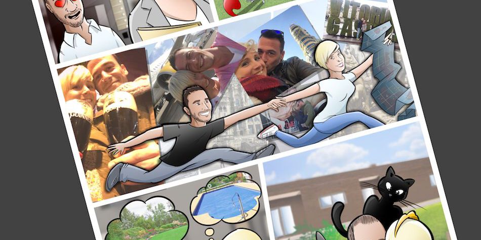 Cómic personalizado – Una historia de amor, de esas con caballeros, princesas… y gatos – Ilustración – Caricatura personalizada – tuvidaencomic.com – BEN – 4 Cómic personalizado - Una historia de amor, de esas con caballeros, princesas... y gatos - Ilustración - Caricatura personalizada - tuvidaencomic.com - BEN - 4