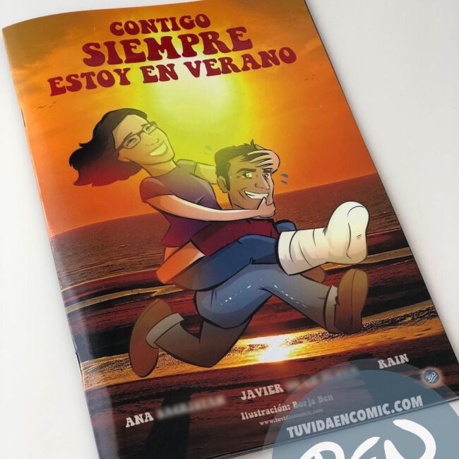 Cómic personalizado - Regalo de boda original - www.tuvidaencomic.com - BEN - TUVIDAENCOMIC - 1
