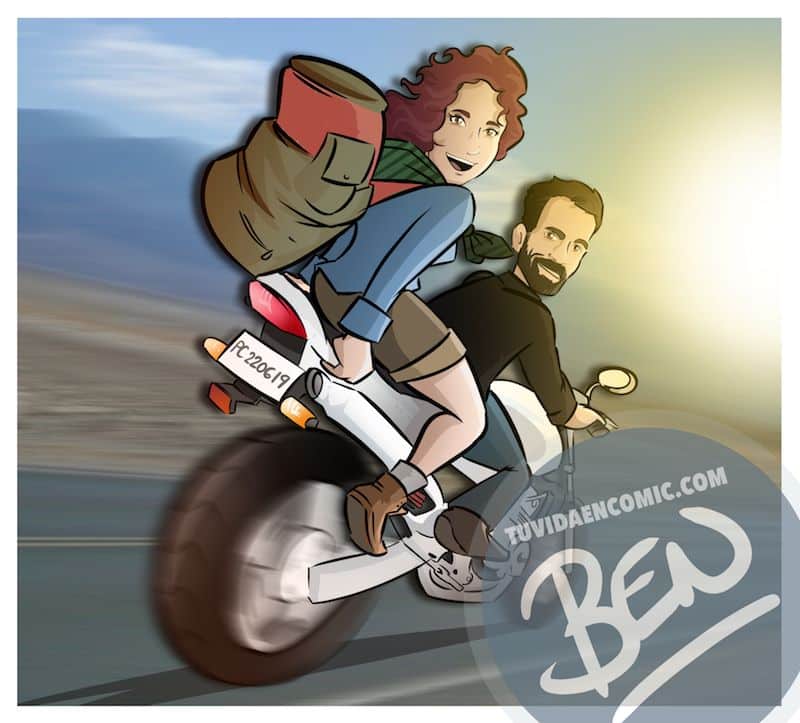 Cómic personalizado - La verdadera historia de Pa&Ces - Regalo de boda original - www.tuvidaencomic.com - BEN - Regalo de boda original - 3