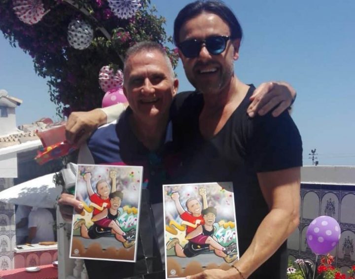 Ilustración personalizada - Amistad y un IronMan contigo a cuestas - Caricatura personalizada - www.tuvidaencomic.com - BEN - 5 - Testimonio Reacción