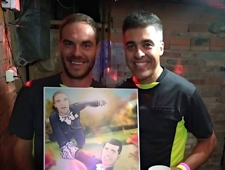 Ilustración personalizada - Regalo de boda para pareja - Caricatura personalizada - www.tuvidaencomic.com - BEN - Testimonio