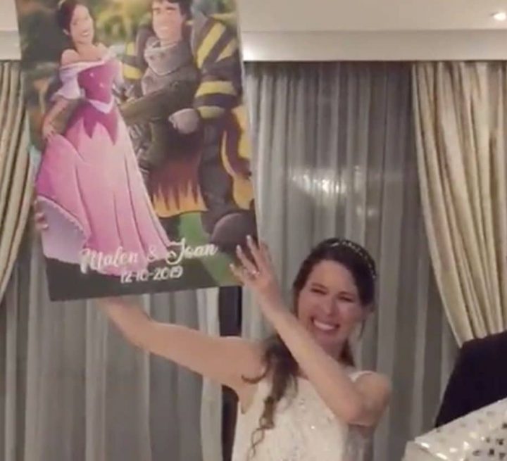 Ilustración personalizada - Princesas y Guerreros - Caricatura personalizada - www.tuvidaencomic.com - BEN - Regalo de boda original - TESTIMONIO - 4