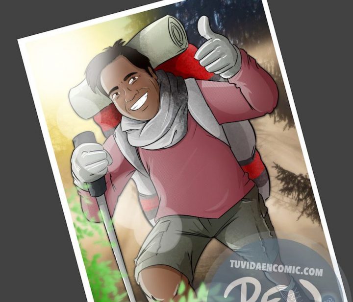 Caricatura personalizada - Regalo original entre amigos - www.tuvidaencomic.com - BEN - 5