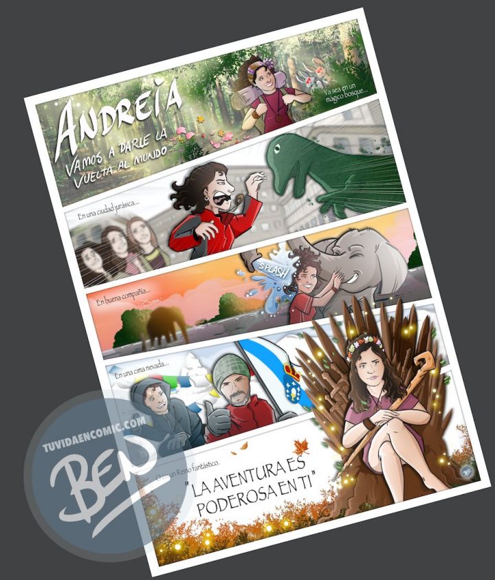 Cómic personalizado - Cambiando el mundo - www.tuvidaencomic.com - BEN - Tu Vida en Cómic - Caricatura personalizada - 6