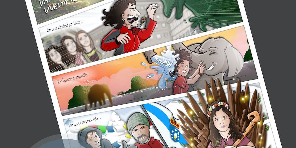 Cómic personalizado - Cambiando el mundo - www.tuvidaencomic.com - BEN - Tu Vida en Cómic - Caricatura personalizada - 6