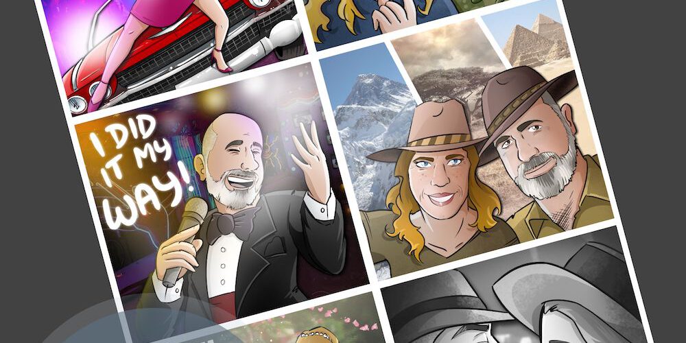 Cómic personalizado - "Siempre nos quedará Ruzafa" - lámina - www.tuvidaencomic.com - Tu Vida En Cómic - BEN