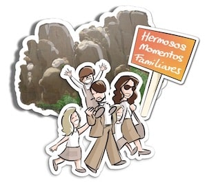 Ilustración - Regalo de cumpleaños original - Una vida en 35 pegatinas - Stickers personalizados - www.tuvidaencomic.com - BEN - Tu Vida en Cómic - Caricatura personalizada - sticker - 4