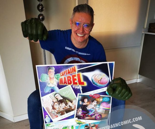Cómic personalizado - "Captain Mabel" - Regalo de cumpleaños personalizado - Testimonio 1b