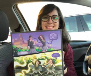 Cómic personalizado – “Magia, matrimonio y final inesperado” – Regalo de cumpleaños romántico y original - testimonio cliente