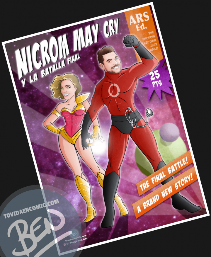 Ilustración de pareja – “¡Somos Superhéroes!” – Caricatura personalizada de pareja - www.tuvidaencomic.com - regalo romántico original - regalo de aniversario personalizado - 5