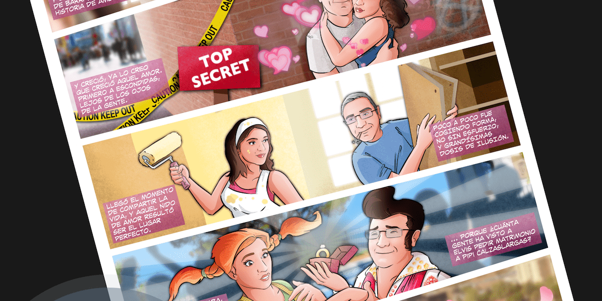 Cómic Personalizado – “Un café que terminó en boda” – Regalo de Boda original y personalizado - www.tuvidaencomic.com - 5