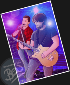 Ilustración personalizada - Inmortalizando nuestra música en formato cómic - Caricatura Personalizada - www.tuvidaencomic.com - 3