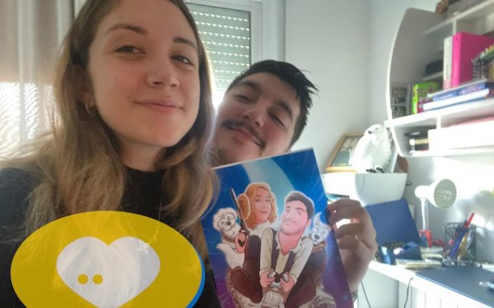 Tu Vida en Cómic - ilustración personalizada - ciencia ficción - star wars - regalos románticos - regalos de pareja - clientes felices 1-min