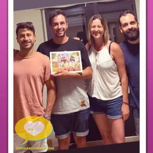 Ilustración personalizada y original como regalo para mejores amigos - regalos personalizados y originales - regalos frikis - Ilustración Regalo del Camino de Santiago - www.tuvidaencomic.com 6