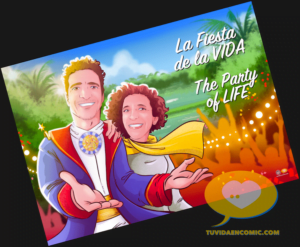 Invitación personalizada - invitaciones tipo cómic - invitaciones originales - inivitaciones de boda en cómic - www.tuvidaencomic.com - 5-min
