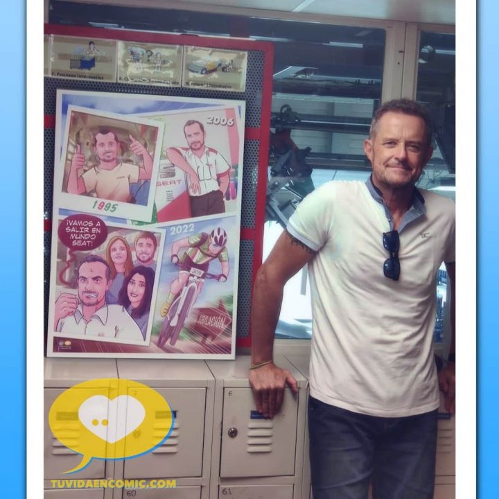 Tu Vida en Cómic - regalo por jubilación - ilustración personalizada por jubilación - cómic personalizado - www.tuvidaencomic.com Testimonio-min